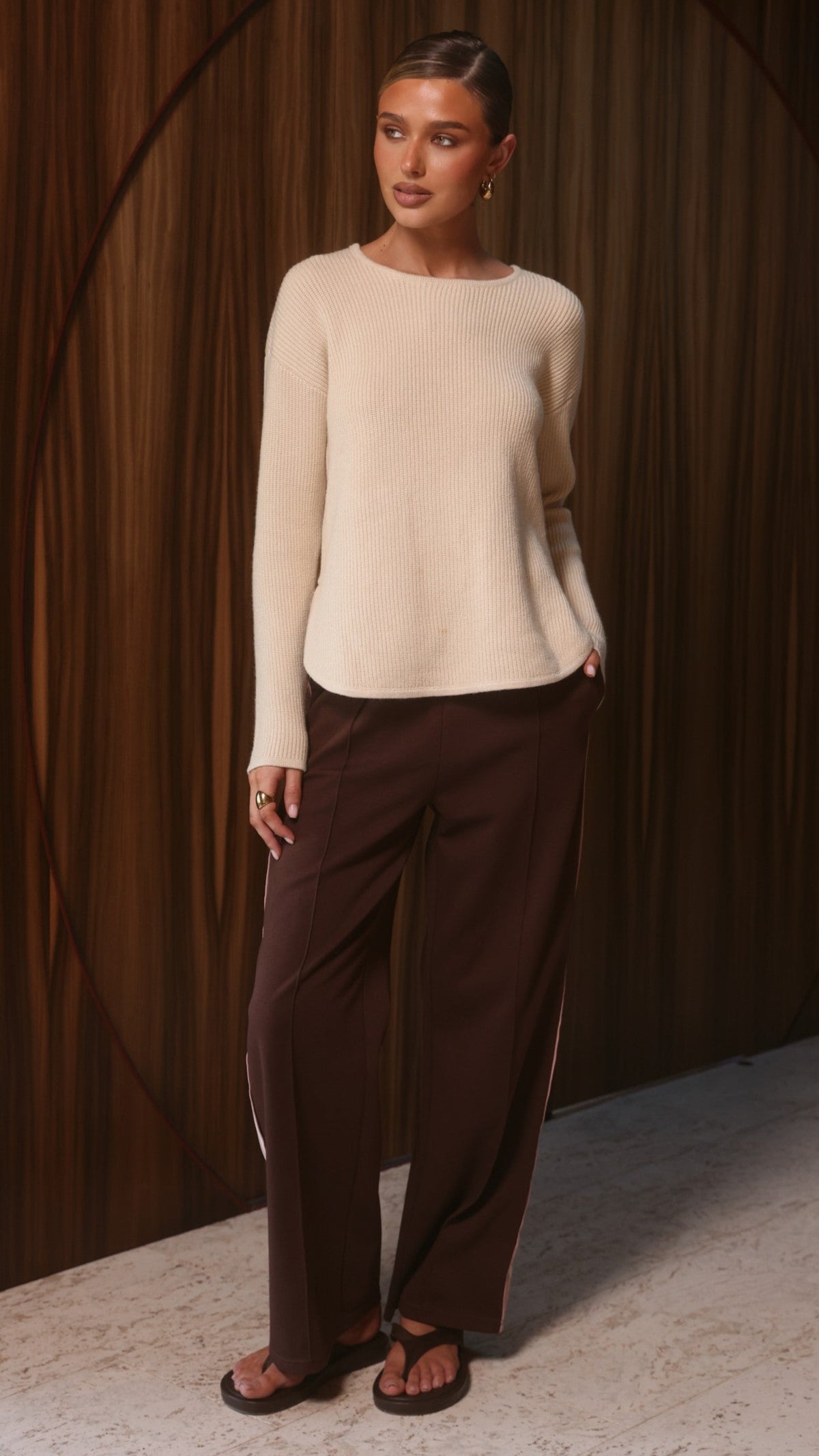 Kennedy Knit - Beige