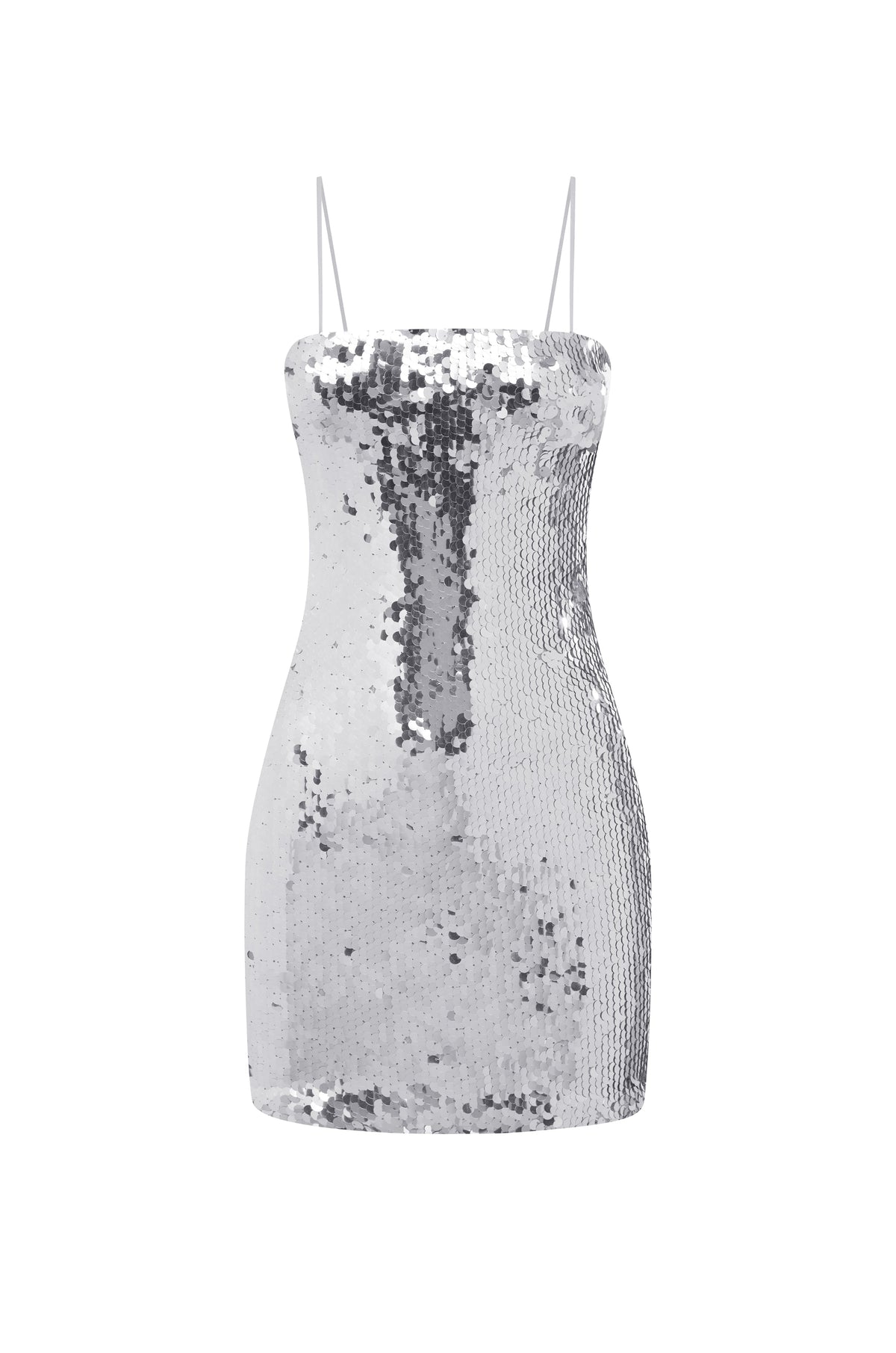 Vesina Mini Dress - Silver