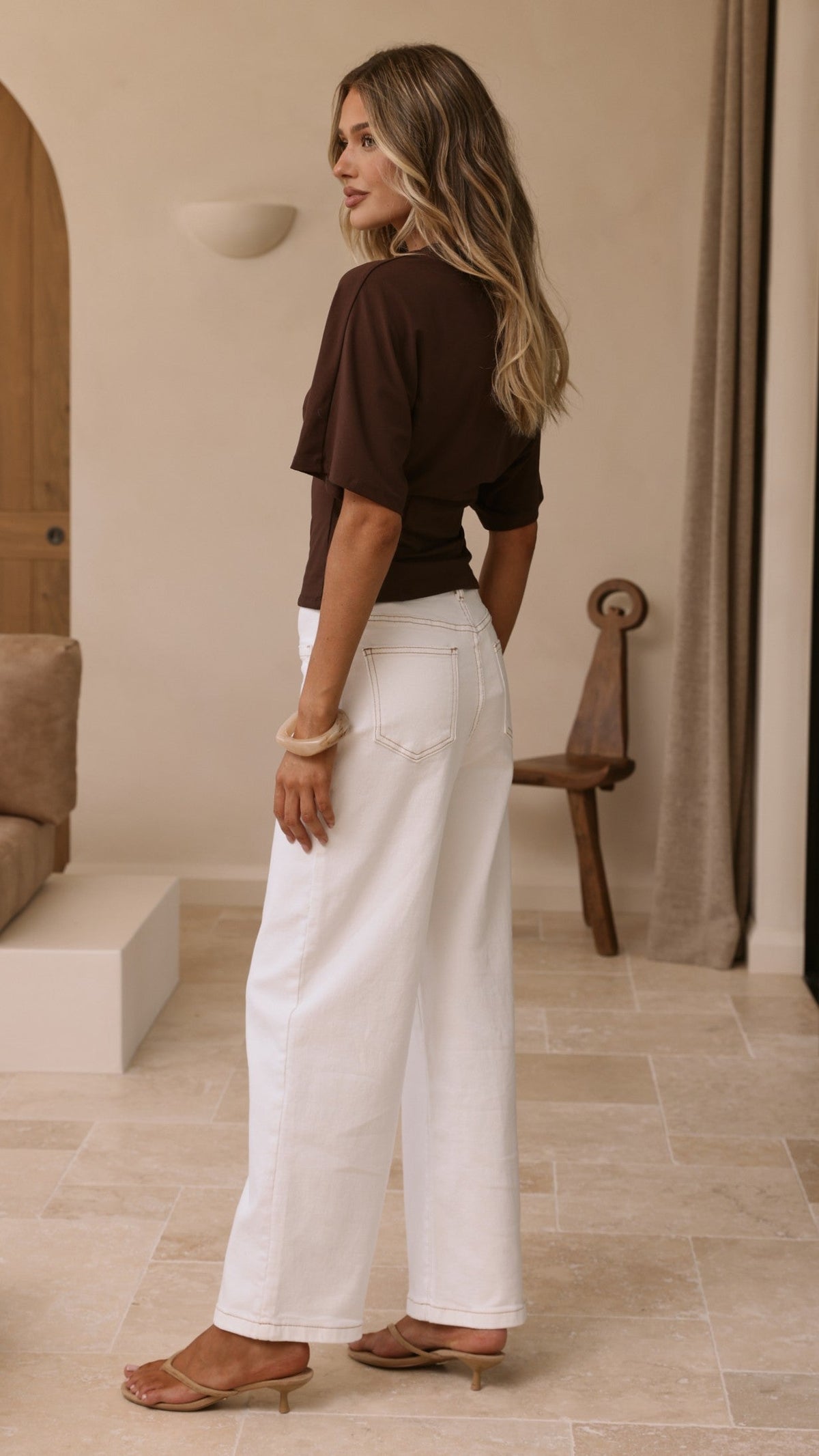 Macadrian Jeans - White Denim