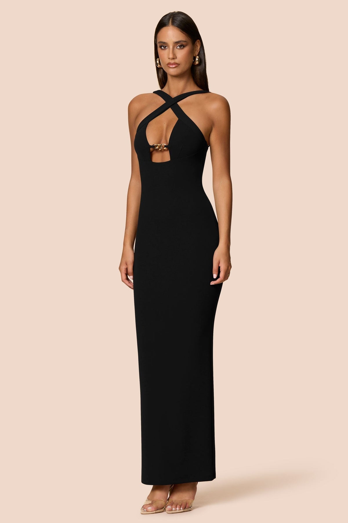 Nookie Charm 2-Way Gown - Black
