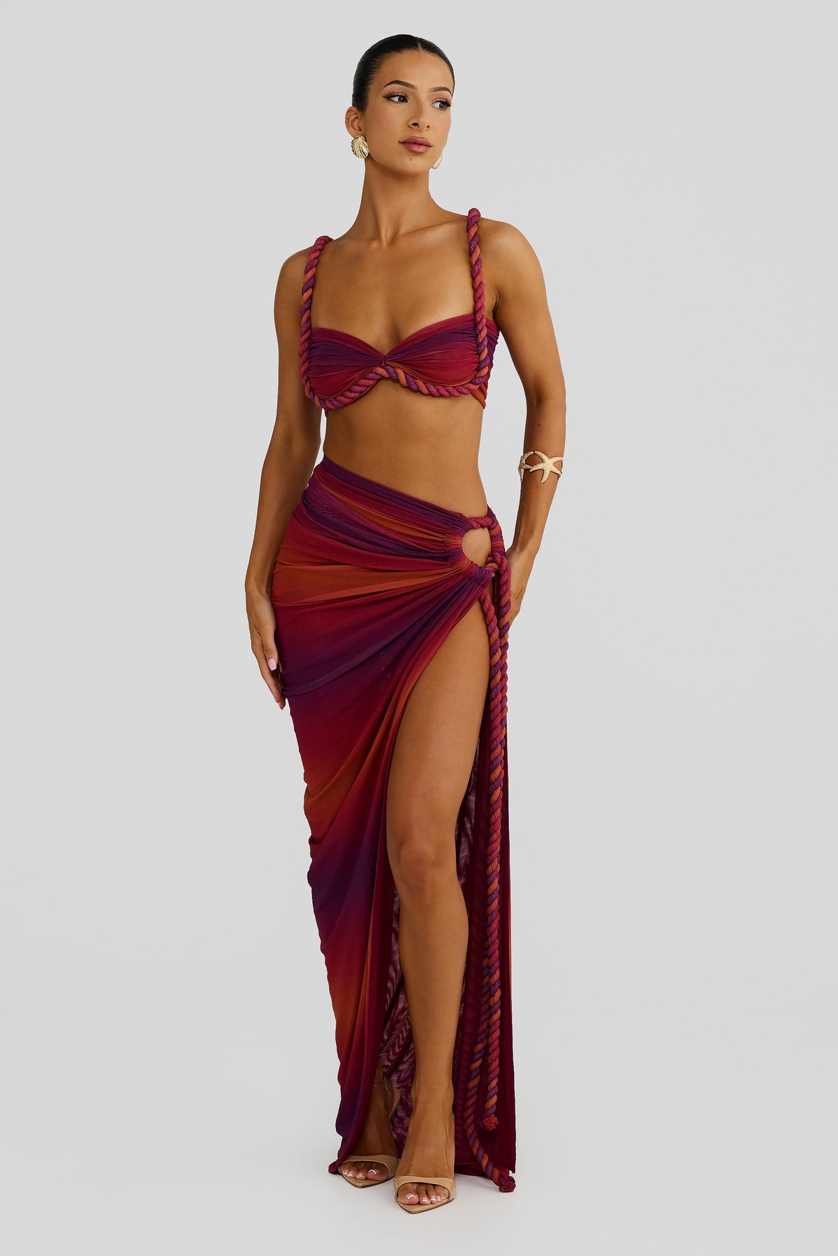 Saira Skirt - Sunset Ombre