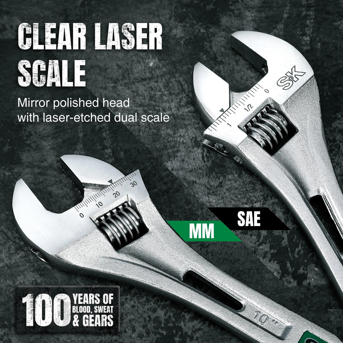 SK Combination Wrench Set,SAE & Metric
