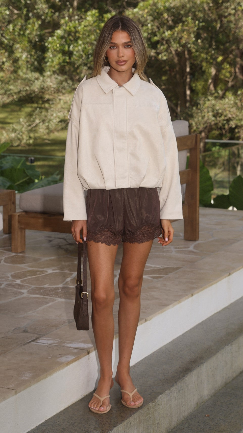Phoenix Bomber Jacket - White