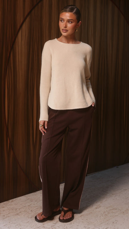 Kennedy Knit - Beige