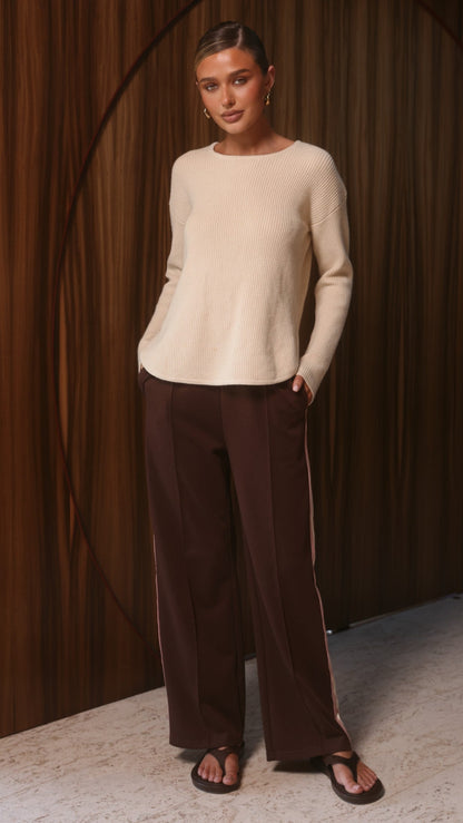 Kennedy Knit - Beige