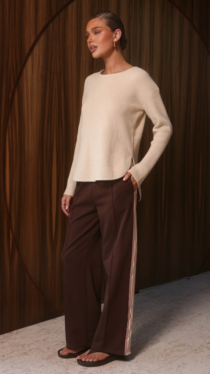 Kennedy Knit - Beige