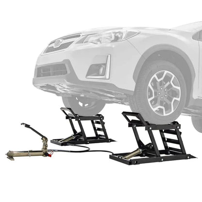 🎉Capacity Hydraulic Underbody Access Car Lift with Ramp