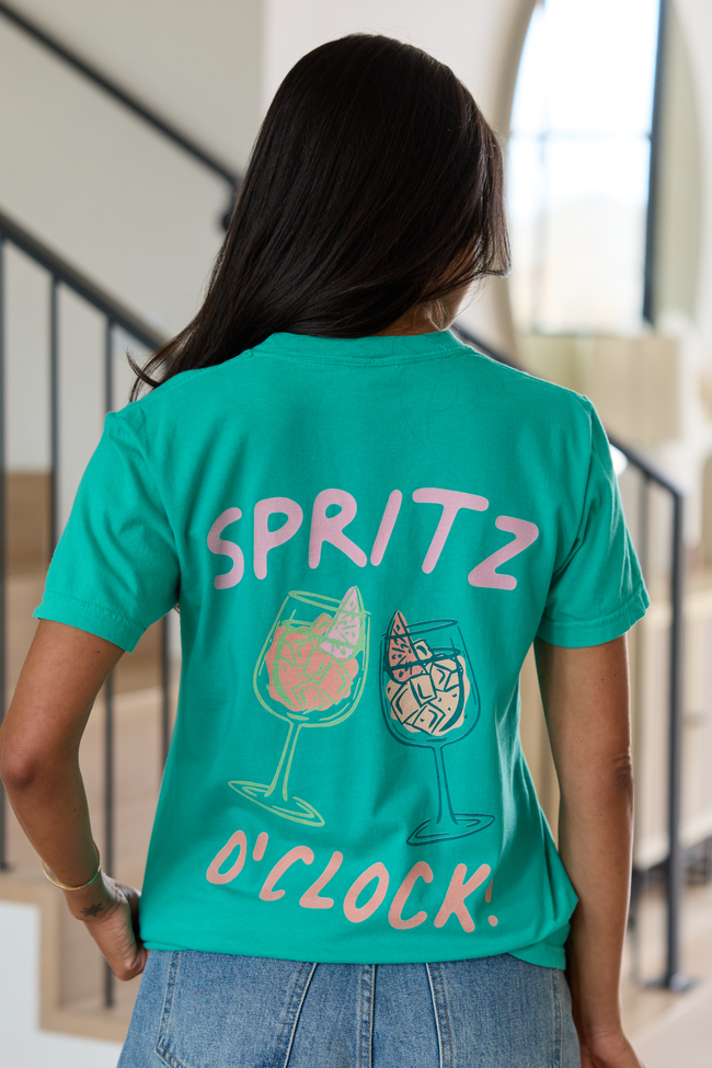 Cin Cin! Green Comfort Colors Graphic Tee