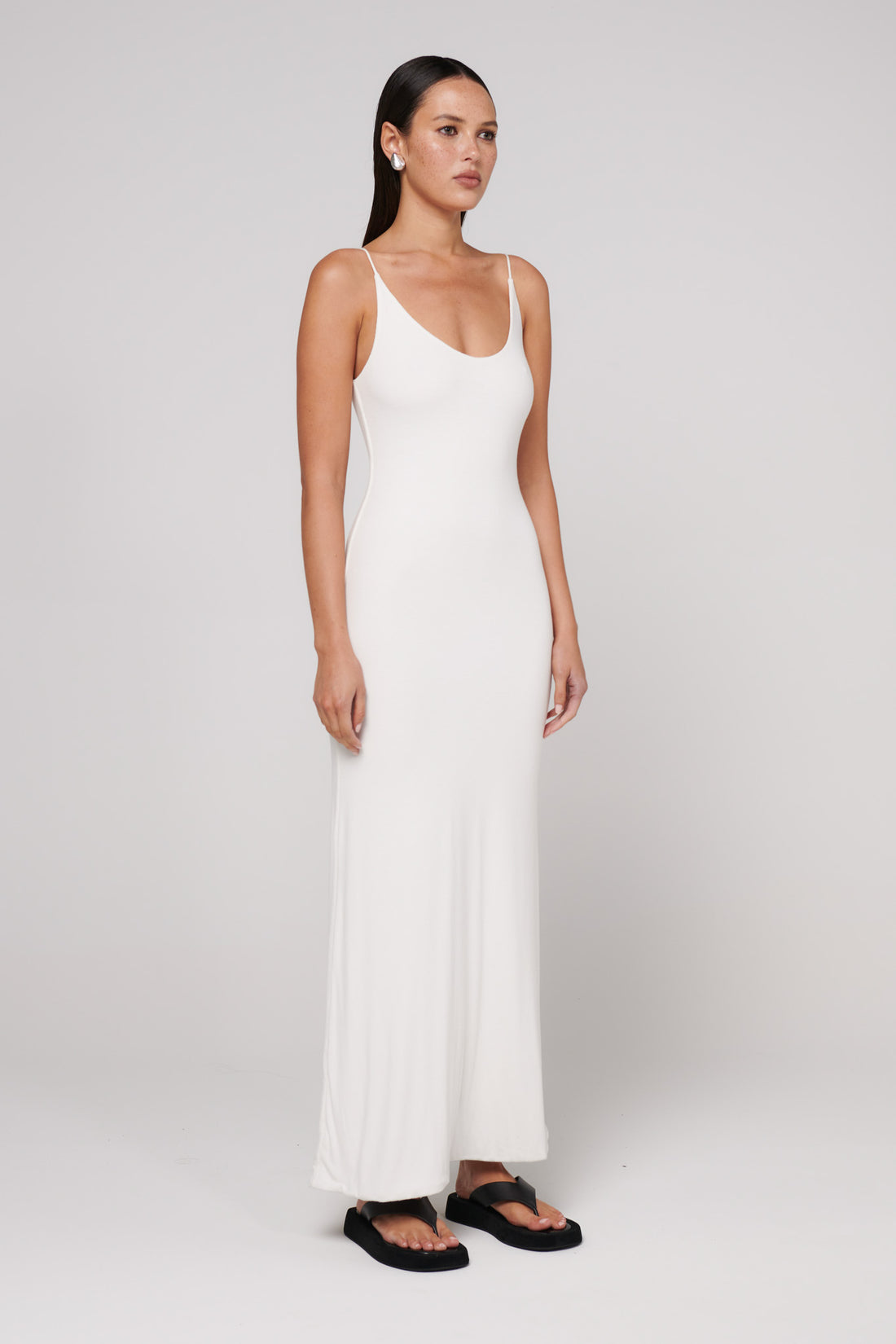 Louise Maxi Dress - White