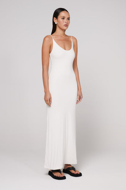 Louise Maxi Dress - White