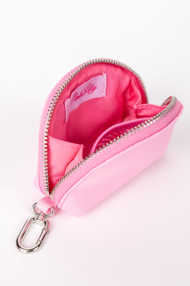 Active State Fuchsia Petal Pop Dual Pouch Wristlet SALE