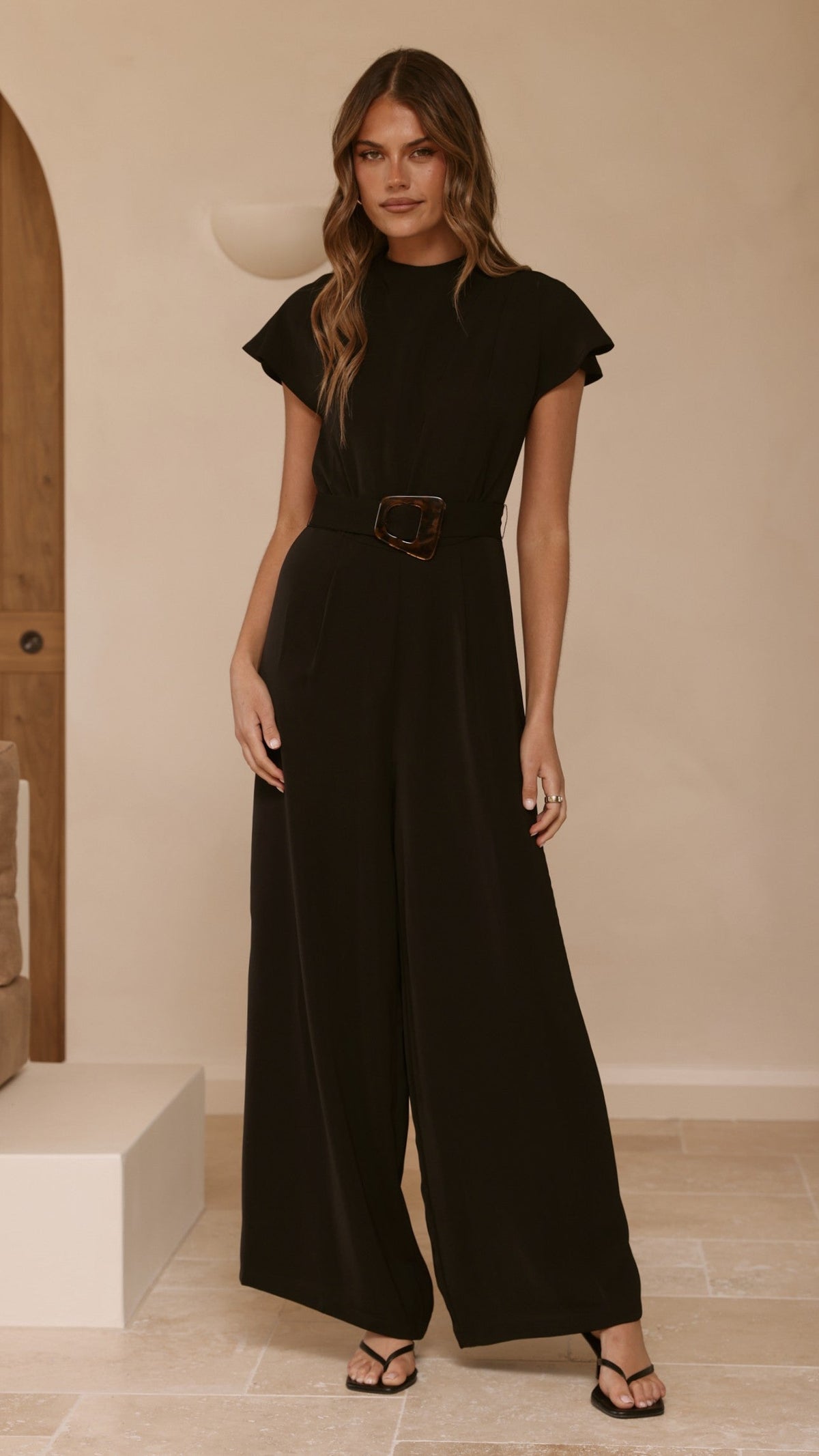 Demitra Jumpsuit - Black