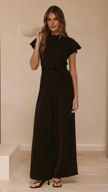 Demitra Jumpsuit - Black
