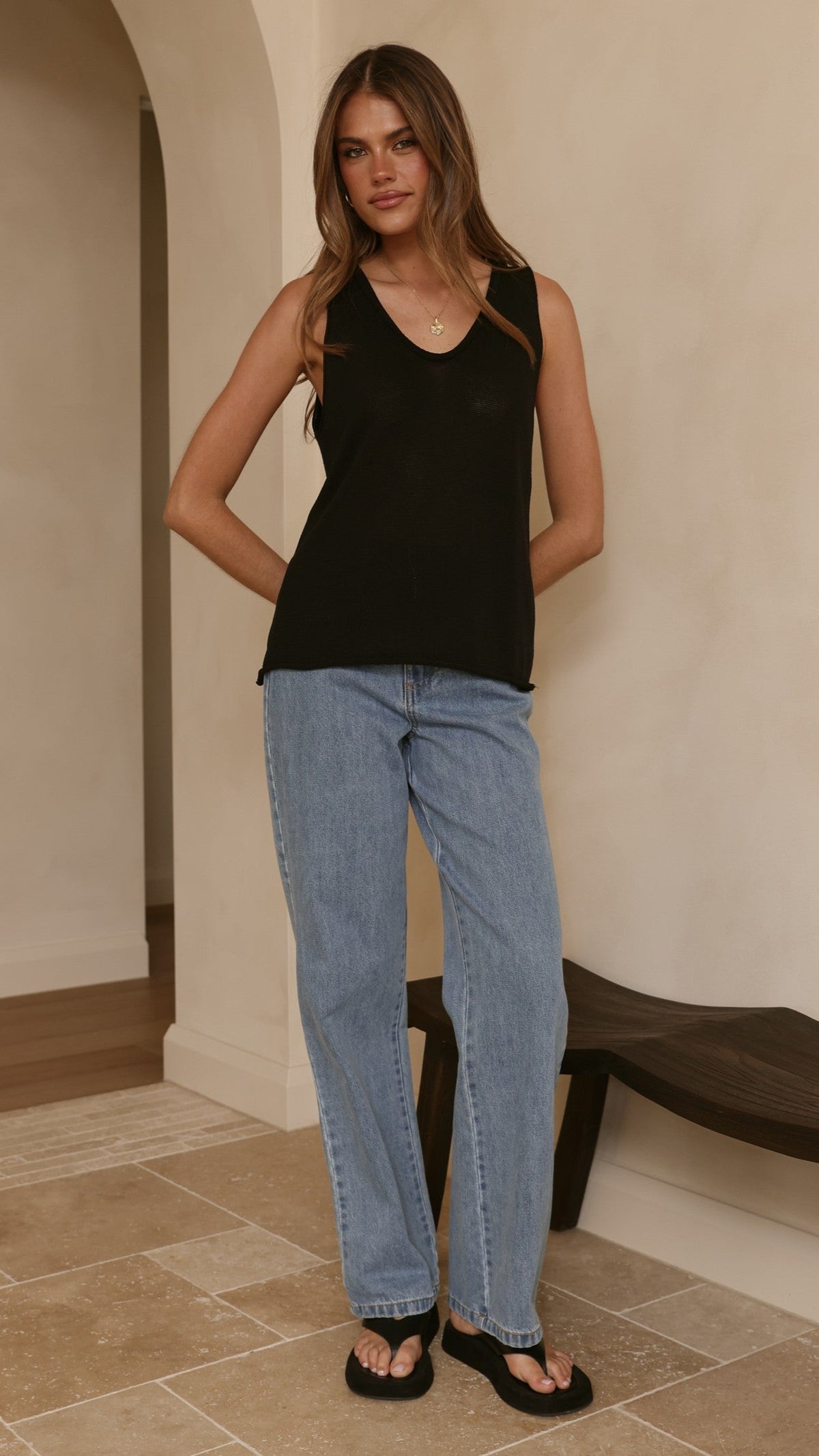 Zaeli Jeans - Mid Blue