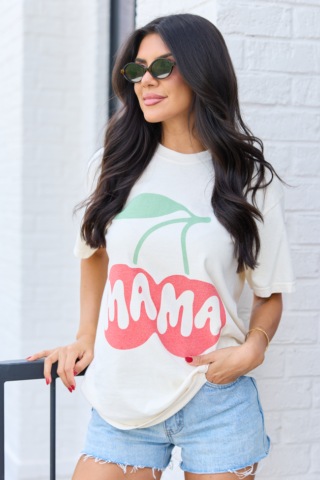 Cherry Mama Ivory Comfort Colors Graphic Tee
