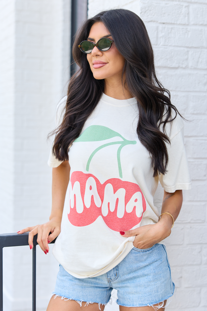 Cherry Mama Ivory Comfort Colors Graphic Tee