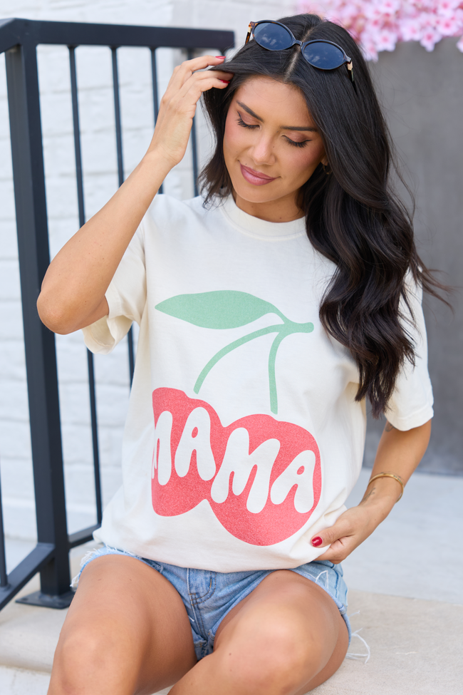 Cherry Mama Ivory Comfort Colors Graphic Tee