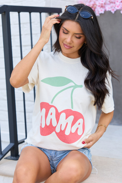 Cherry Mama Ivory Comfort Colors Graphic Tee