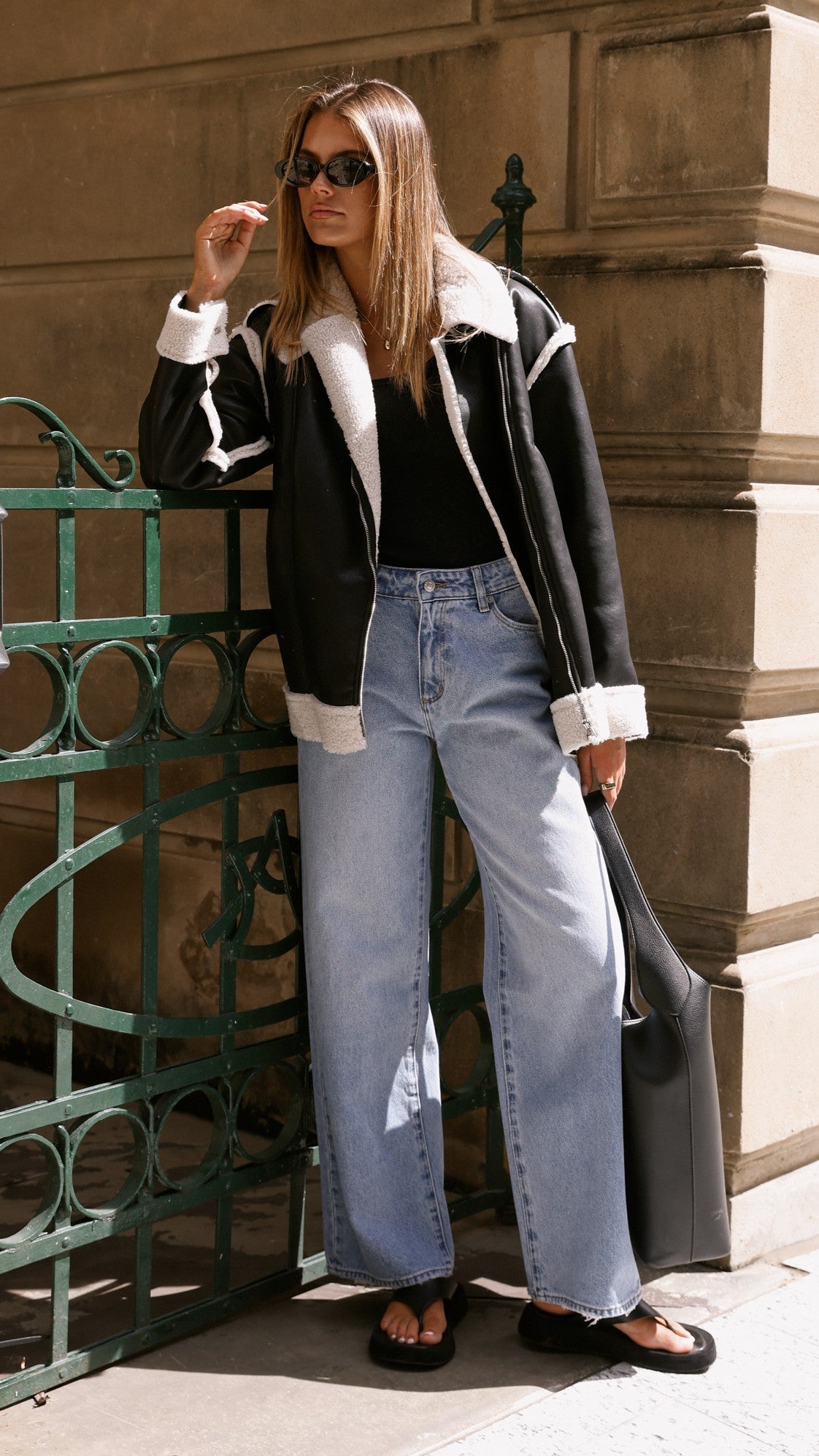 Rollas Kate Baggy Jean - 90s Blue