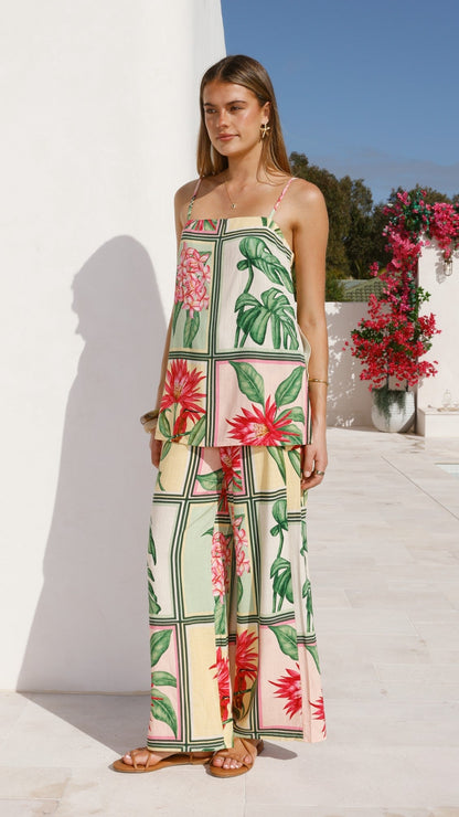 Uma Top - Tropical Bloom