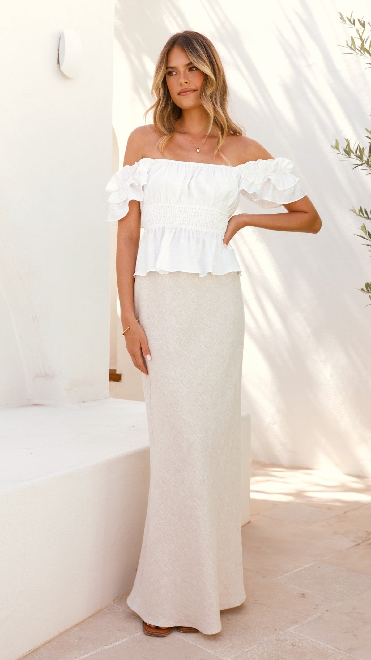Fifi Top - White