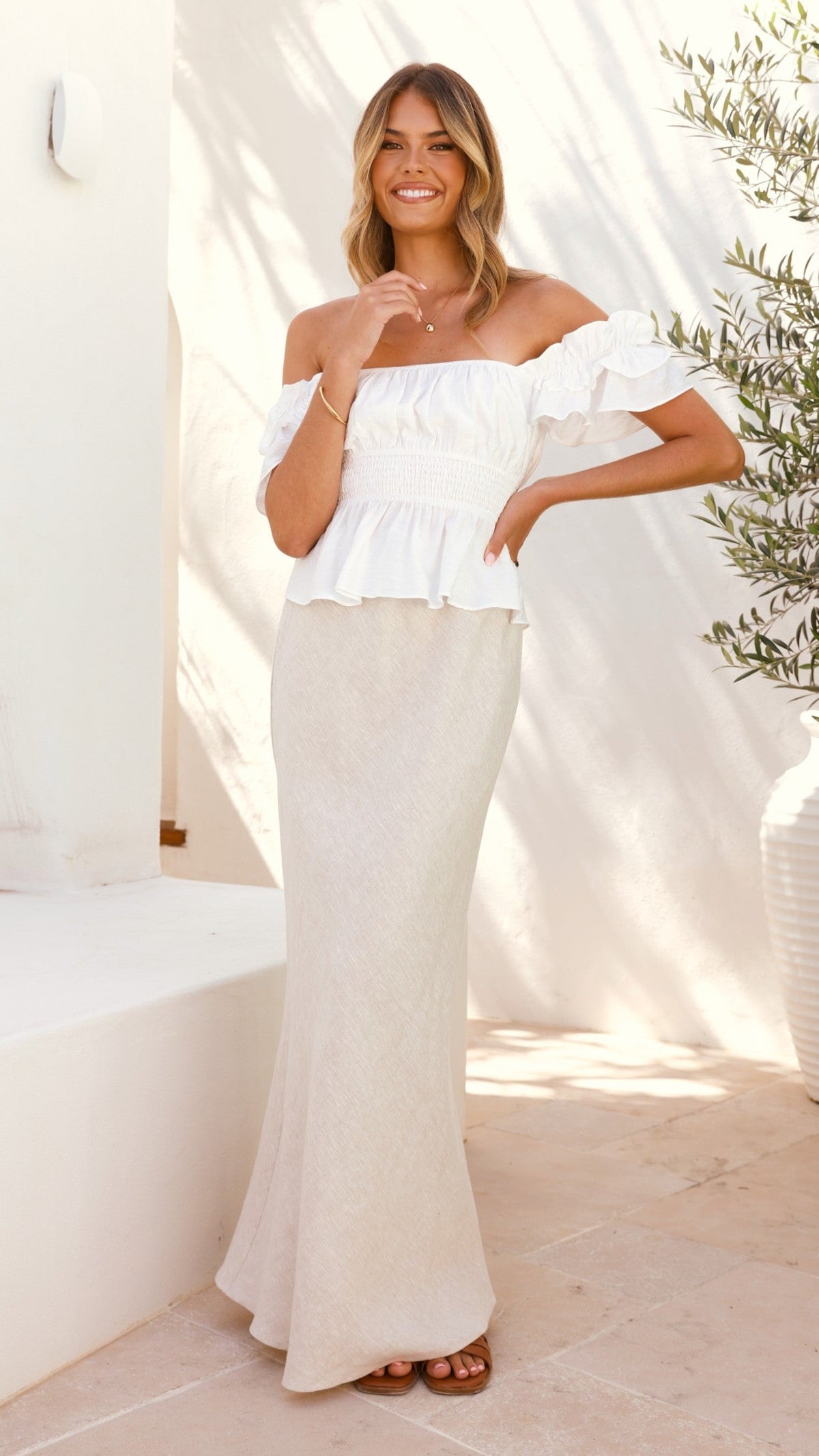 Fifi Top - White