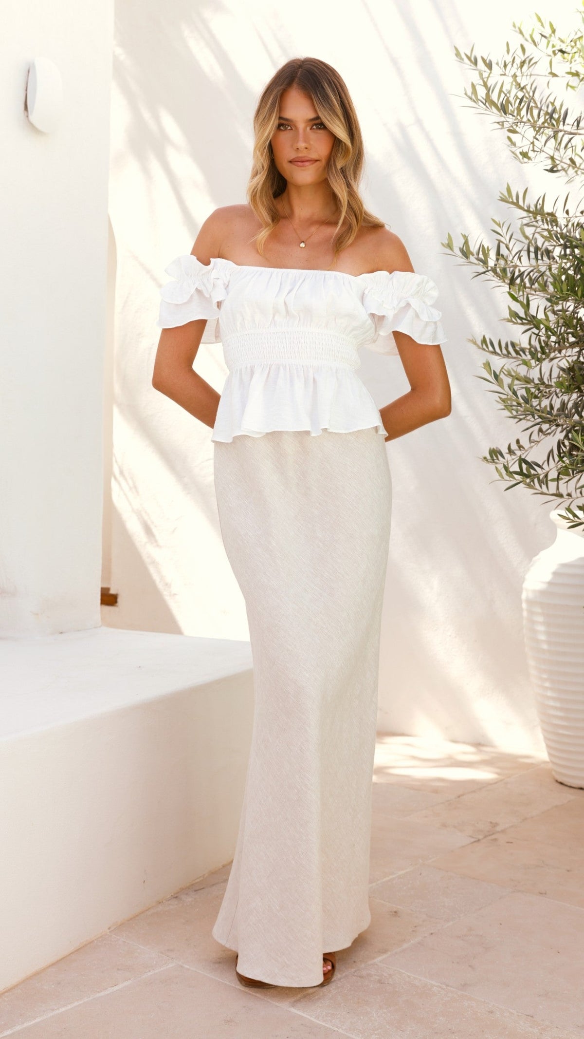 Fifi Top - White