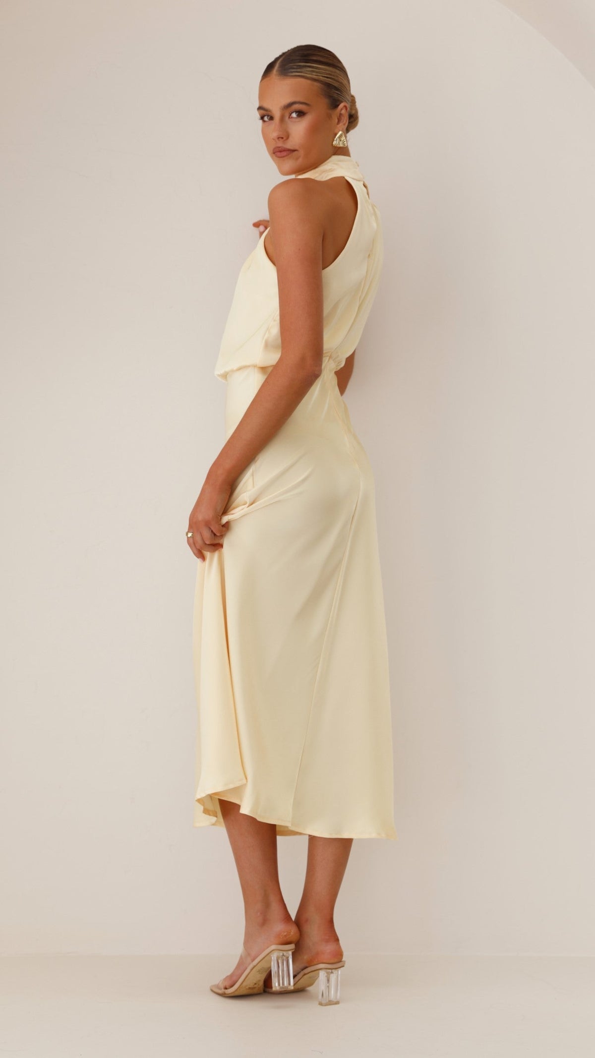 Esther Maxi Dress - Lemon