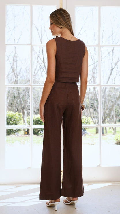 Karah Pants - Brown