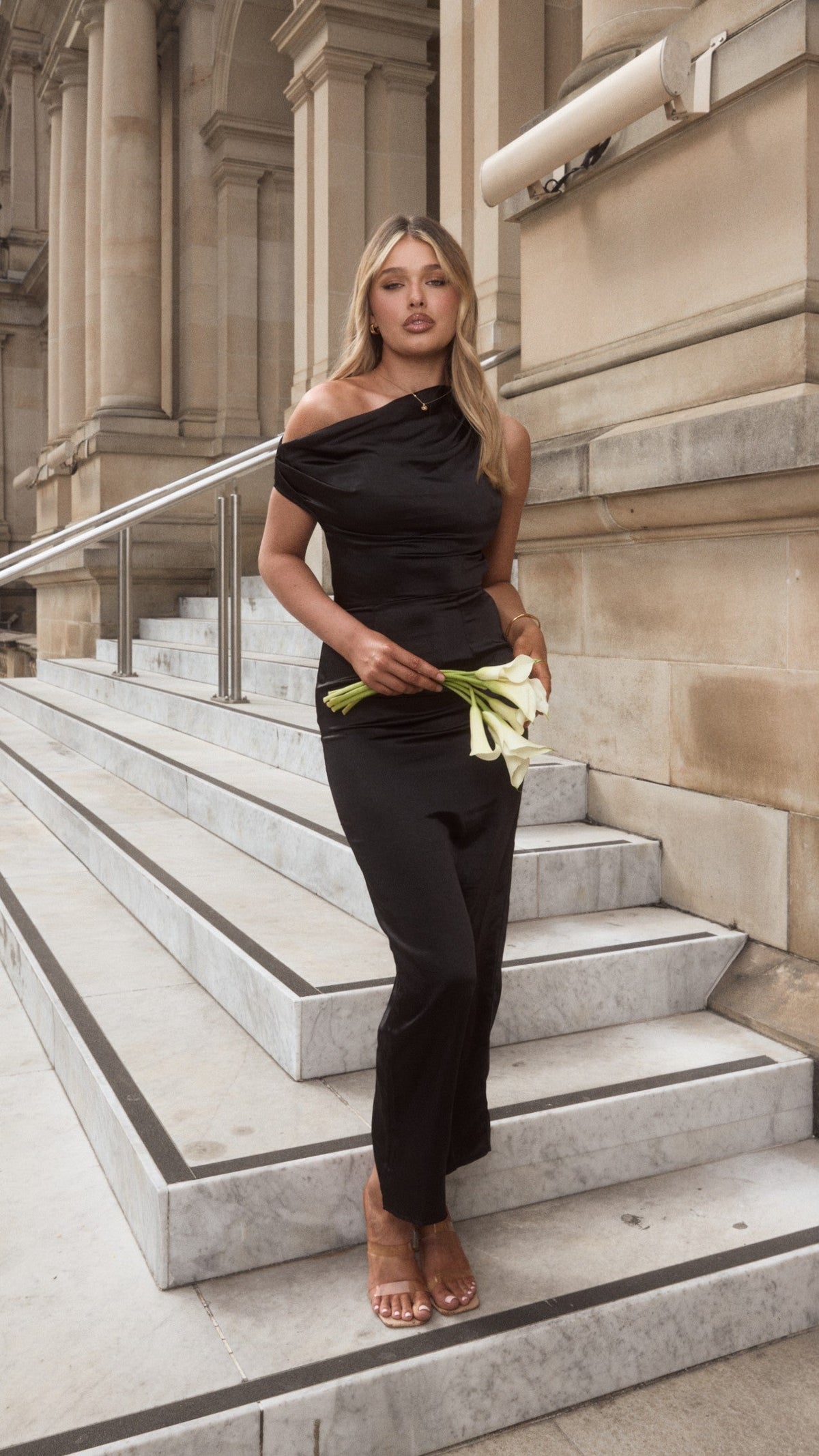 Harlowe Maxi Dress - Black