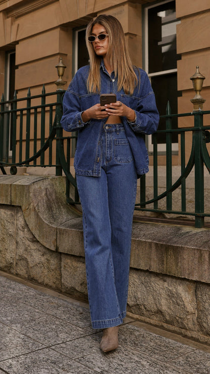 Rollas Sailor Jean - Ashley Blue