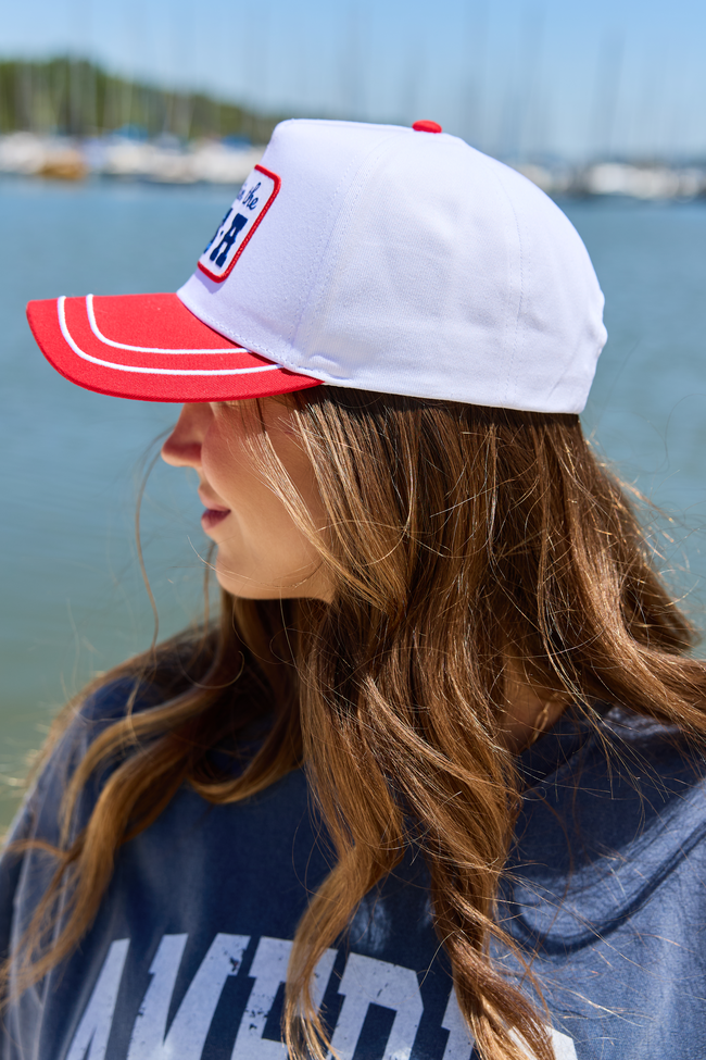 Born In The USA Red Trucker Hat SALE