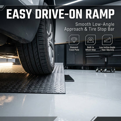 🎉Capacity Hydraulic Underbody Access Car Lift with Ramp