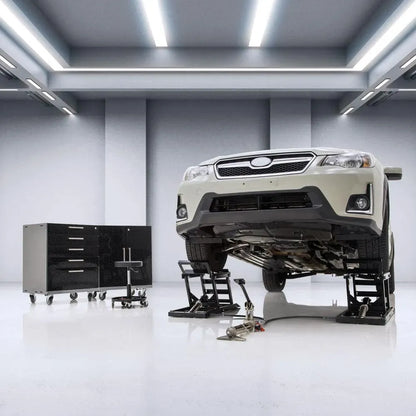 🎉Capacity Hydraulic Underbody Access Car Lift with Ramp