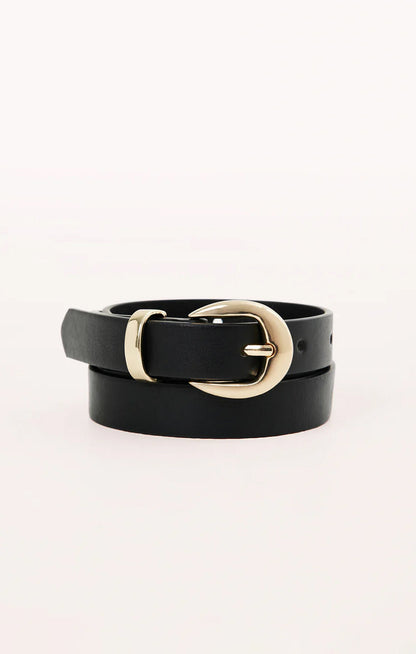 Billini Bella Belt ~ Black/Gold