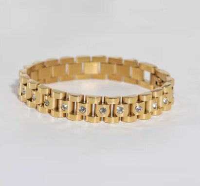 Colleen Gold Band Bracelet