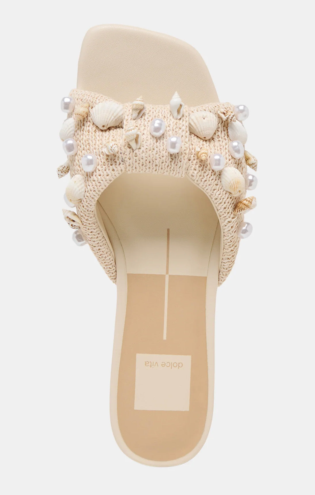 Dolce Vita Lizza Sandal ~ Oatmeal Beaded Raffia