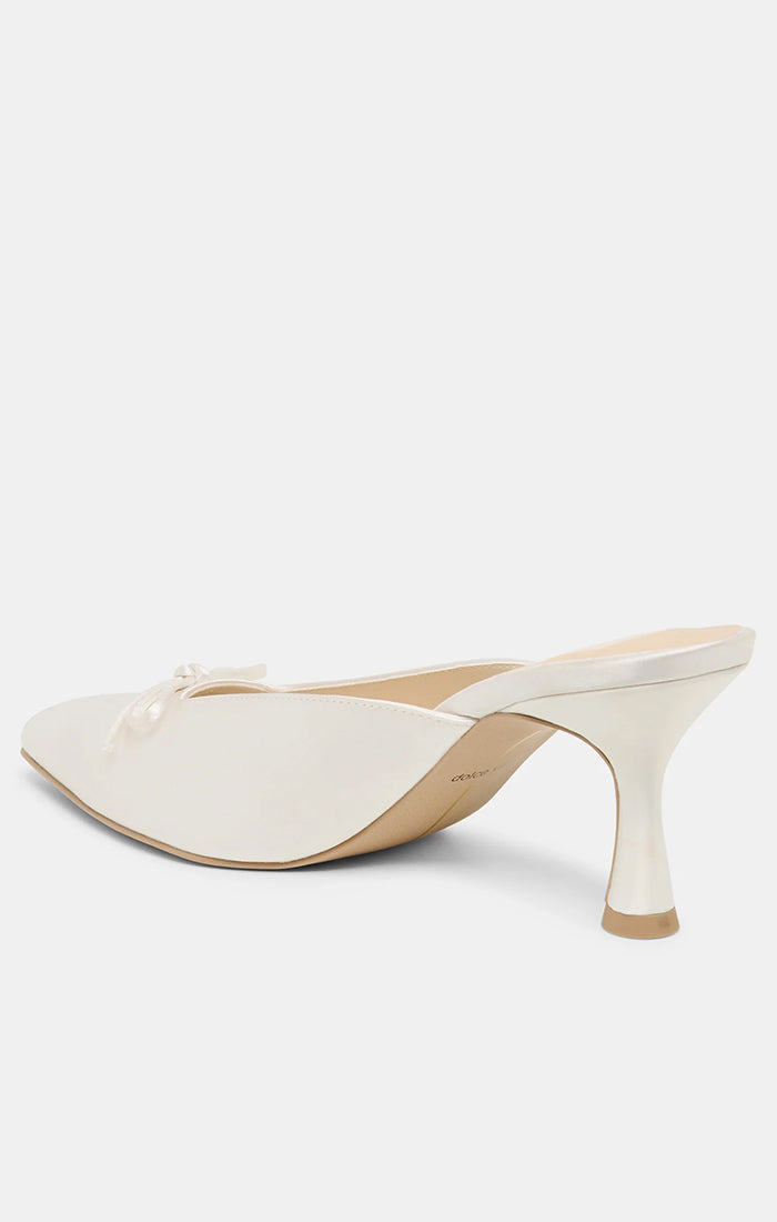 Dolce Vita Cleo Heel ~ Off White Satin