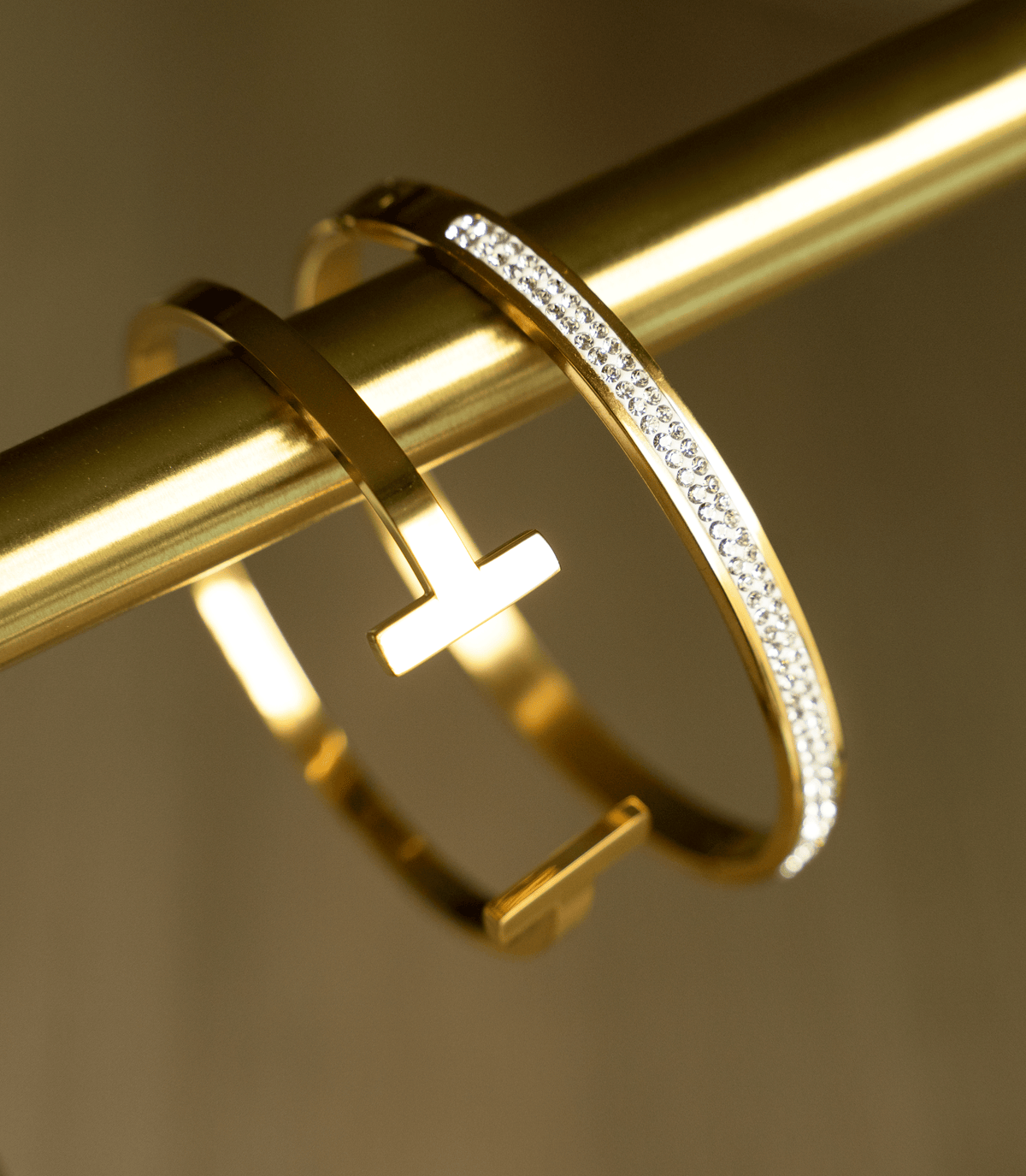 Cleo Gold Cuff Bracelet