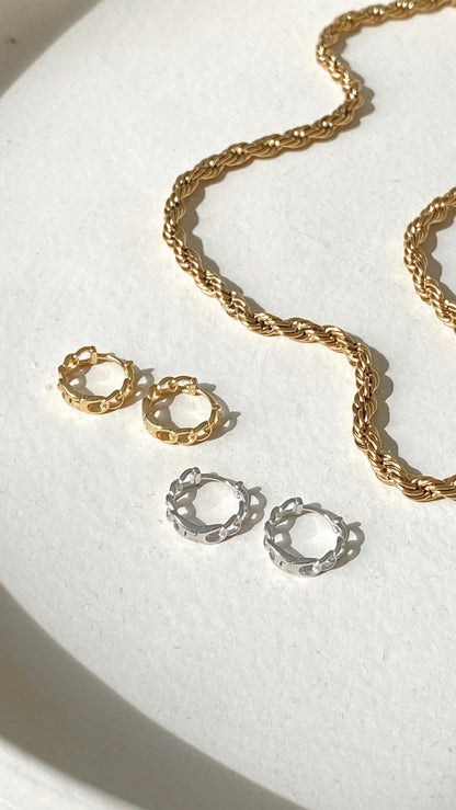Chain Huggie - Silver