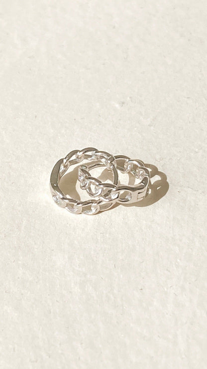 Chain Huggie - Silver