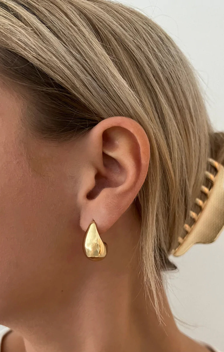 ALV Jewels Kylie Hoop Earrings ~ 18K Gold Filled