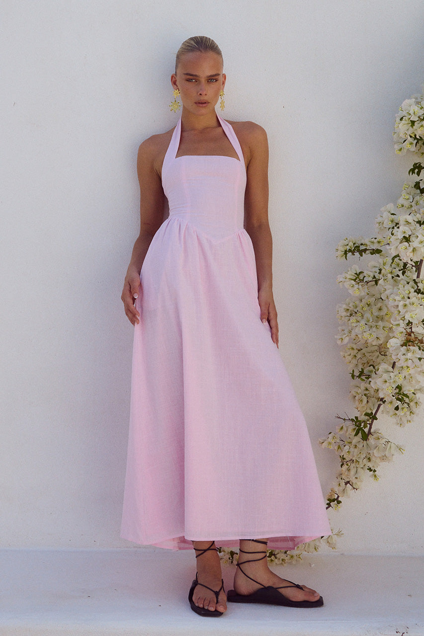 Locklea Midi Dress - Pink