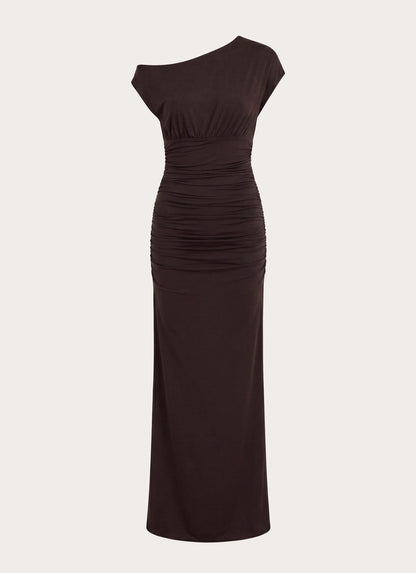 Liana Maxi Dress - Chocolate
