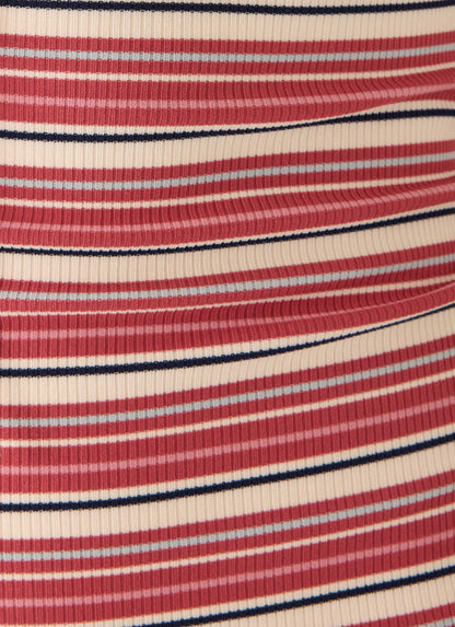 Little Bit Mini Dress - Red Stripe
