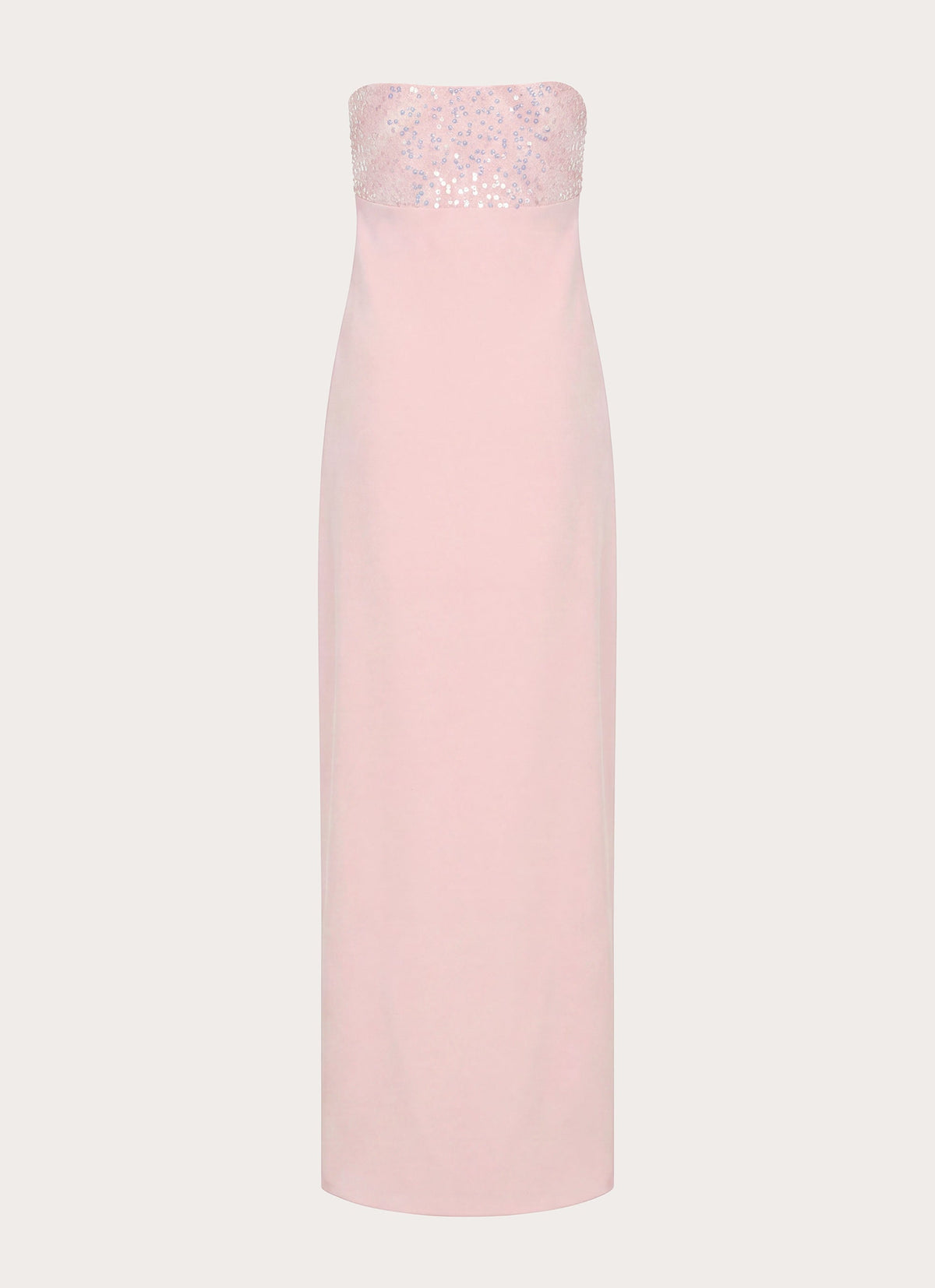 Lucienne Strapless Maxi Dress - Pink