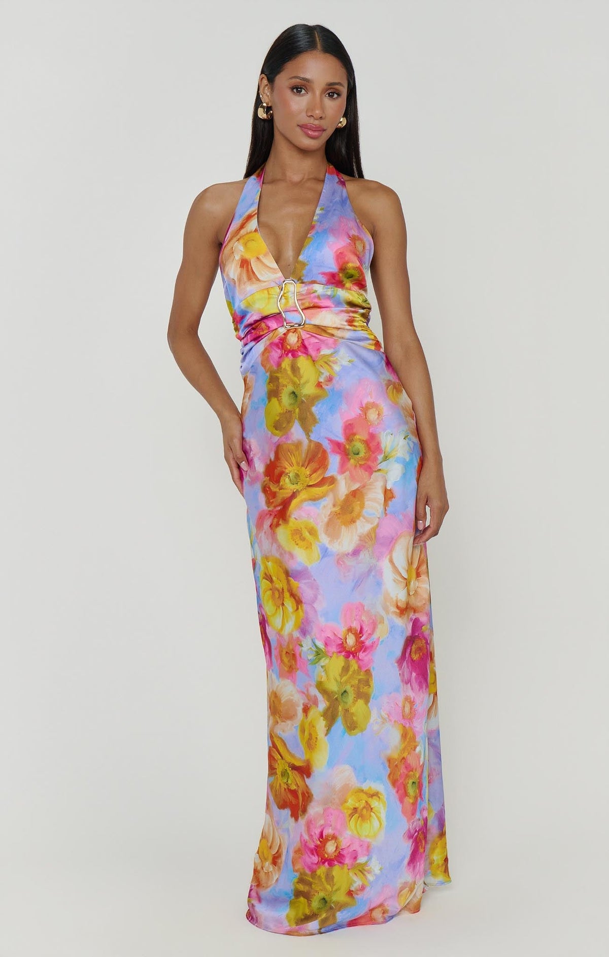 Chelsea Maxi Dress ~ Brushed Blooms