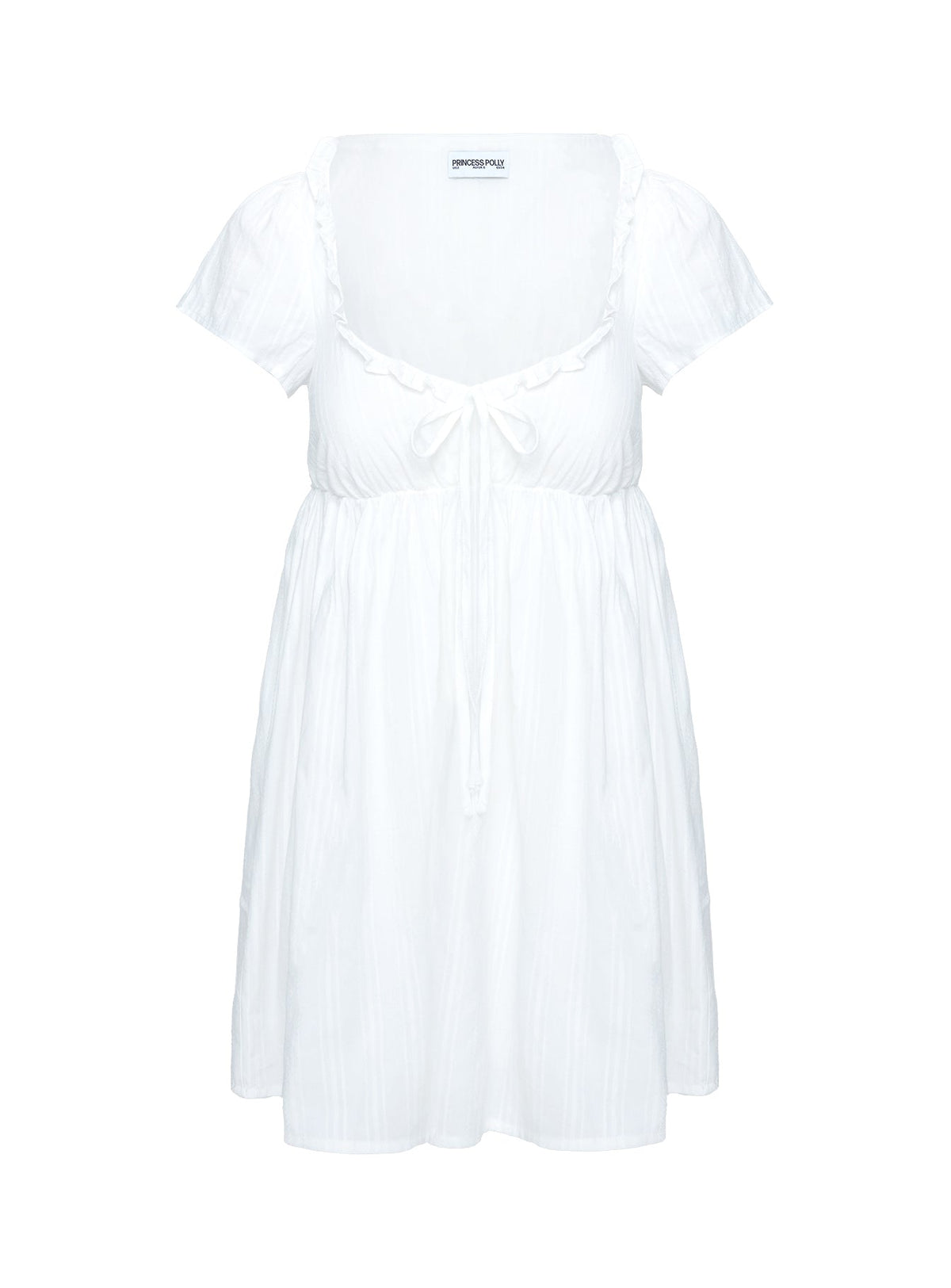 Monsterrat Mini Dress White