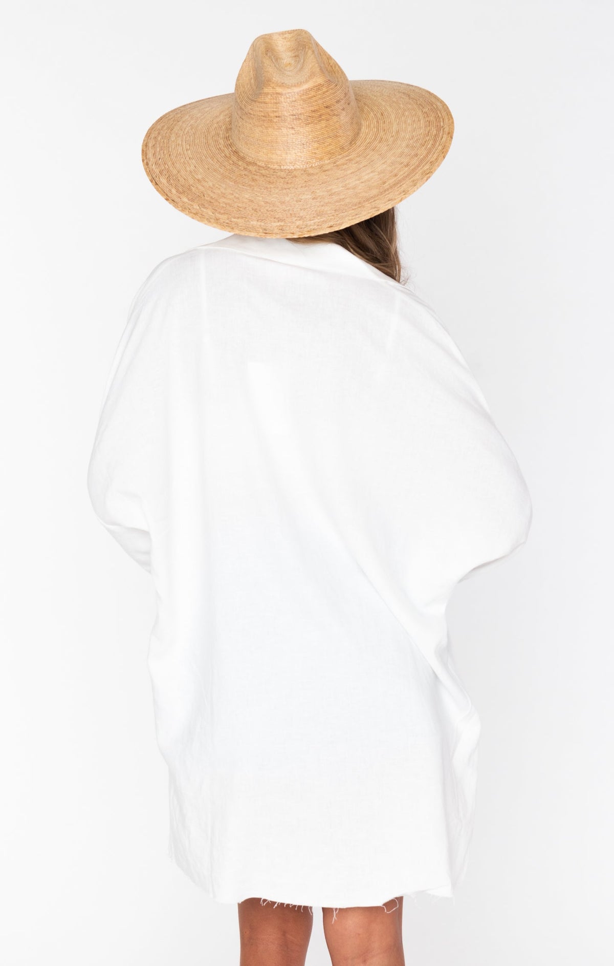 Johns Button Down Shirt ~ White Linen