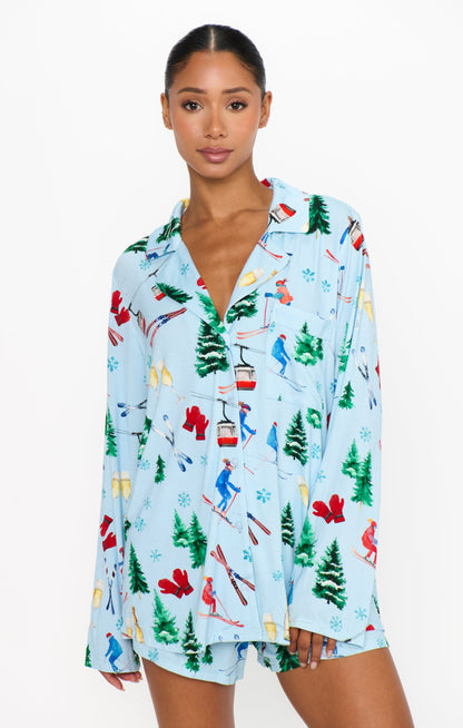 Favorite PJ Set ~ Slopes and Sips Jersey